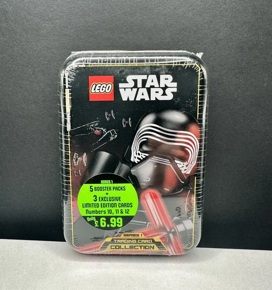 1x LEGO Star Wars Trading Cards Series 1 KYLO  REN Mini Tin LE Edition SEALED - Image 1 of 4