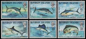 Islas Vírgenes 1972 - Mi-Nr.o 239-244 ** - Estampillada sin montar o nunca montada - Peces / Peces - Imagen 1 de 1