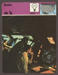 Tarjeta de historia de la invención científica de Radar Story of America - Imagen 1 de 1