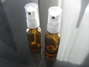 5 x 10 ml Sprühflasche Braunglasflasche  Feinzerstäuber  Zerstäuber  - Bild 1 von 1