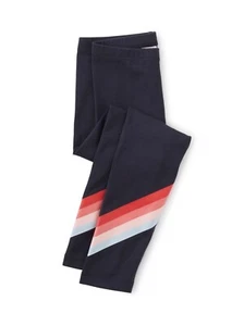 NWT Tea Collection Rainbow Leggings Indigo Size 7 - Picture 1 of 1