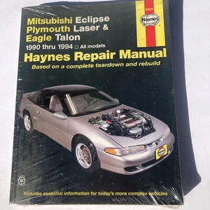 Haynes Repair Manual 68030 Mitsubishi Eclipse Plymouth Laser Eagle Talon 1990-94 - Picture 1 of 8