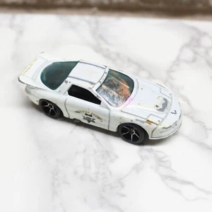 Hot Wheels Firebird Highway Patrol White Die Cast Car Loose 1:64 1997 - Picture 1 of 5