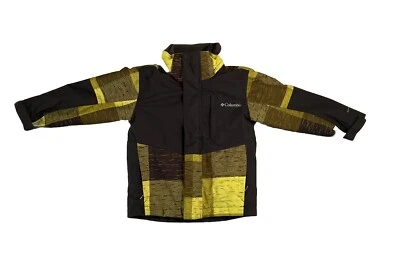 Colombia Interchange Youth XXS 4/5 Coat Green/Grey - Image 1 of 4