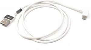 1System-S USB A plug to USB 2.0 Micro B plug Left Angled 100 cm - Picture 1 of 4