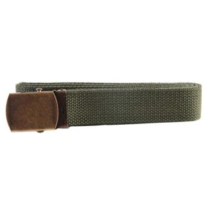 US Army Hosengürtel Officers Web Belt Buckle Fieldtrouser Chino M37 M43 HBT WWII - Picture 1 of 1