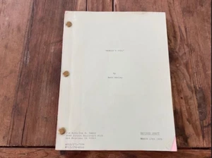 Beth Henley NOBODY'S FOOL Original Drehbuch 1986 - Bild 1 von 5