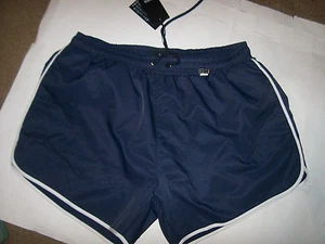 NEW HUGO BOSS navy blue swim trunks board shorts swimwear Springfish sz XL - Picture 1 of 2