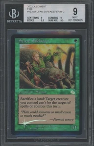 SYLVAN SAFEKEEPER Judgment Foil Rare BGS 9 Q++ MTG [Nostalgium] - Bild 1 von 2