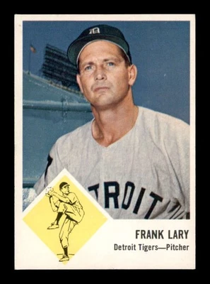 1963 Fleer #14 Frank Lary   NM/NM+ X3497842 - Image 1 of 3