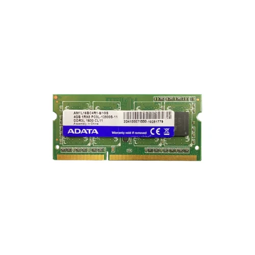 4gb DDR3L Sodimmbx1 Adata 1600 mhz RAM memory - Image 1 of 1