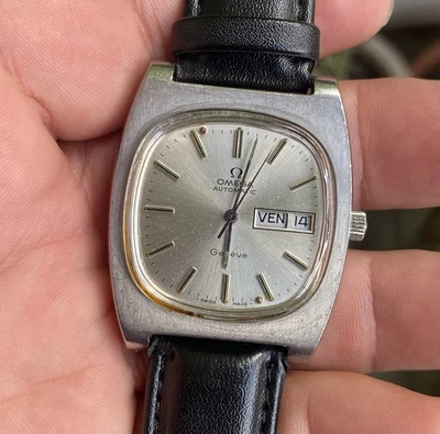 Автоматические часы Omega Geneve 166.0188 Cal.1022 день/дата в рабочем состоянии - Изображение 1 из 4