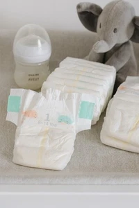 🍼 Up & Up Diapers Size 1 – 5 Packs of 2 | 10 Total | 8–14 lb | New Sealed 🧼 - Picture 1 of 3