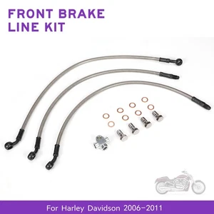 V-Rod / Night Rod / Special GALFER FRONT BRAKE LINE KIT HARLEY DAVIDSON 2006-11 - Picture 1 of 10