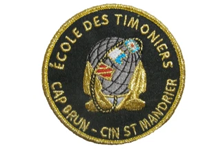 ECUSSON MARINE NATIONALE ECOLE DES TIMONIERS CAP BRUN ST MANDRIER SCRATCH 80MM - Picture 1 of 1