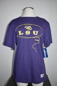 Wrangler LSU Tigers Men's T-Shirt Medium Purple WRTS11395 NWT - Picture 1 of 3
