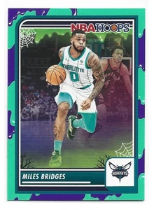 23-24 Panini NBA Hoops Haunted Green Slime Miles Bridges #229 - Picture 1 of 1