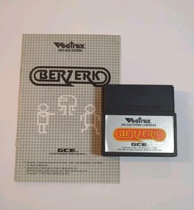 Vectrex Berzerk Cartridge & Manual Only GCE Milton Bradley 1982 - Bild 1 von 7