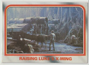 Raising Luke's X-Wing (Star Wars) - 1980 Topps Lucas Films - VG - Picture 1 of 2