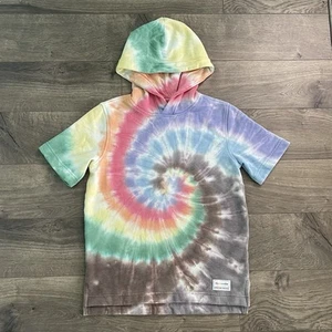 Abercrombie Kids Everybody Belongs Size 11/12 Tie Dye Sweatshirt Hoodie - Picture 1 of 5