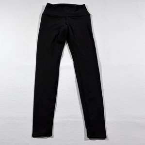 Alo Yoga Leggings Womens Black High Rise Jogger Sweatpants Alosoft Stretch Sz S - Picture 1 of 12