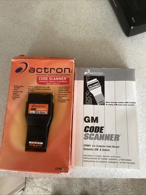 СКАНЕР КОДА ACTRON CP9001 1982-1993 CCC GM АВТОМОБИЛИ SATURN GM MFG.USA! - Изображение 1 из 2