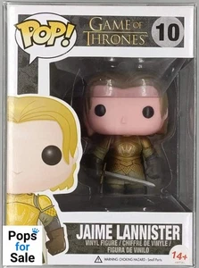 10 Jaime Lannister - Game of Thrones Funko POP - Picture 1 of 1