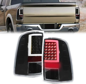 Luz trasera LED apta para Dodge Ram 1500 2009-2018 Ram 2500/3500 2010-2018 negra - Imagen 1 de 6