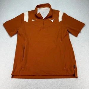 Maglione Nike Texas Longhorns Uomo Grande Engineered Pullover Camicia Ventilato Arancione - Foto 1 di 12