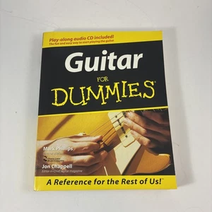 Guitar for Dummies® W/CD by Mark Phillips and Jon Chappell 1998, Trade Paperback - Picture 1 of 8