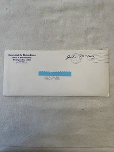 John McCain Ink Singed Autograph Typed Letter House Of Rep Briefkopf Apr. 1983 - Bild 1 von 4
