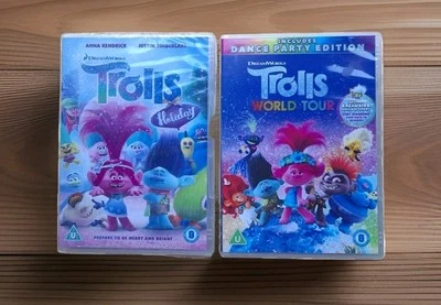 Trolls Holiday / World Tour DVD - 2017 Animated Musical Comedy - 2 Disc Set - Image 1 of 4