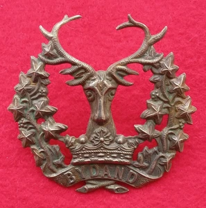 Gordon Highlanders WW2 Brass Military Cap Badge.    AI-23 - Picture 1 of 3