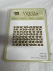 Stampin Up Sizzix Big Shot Embossing Folder "Arrows" RETIRED NEW