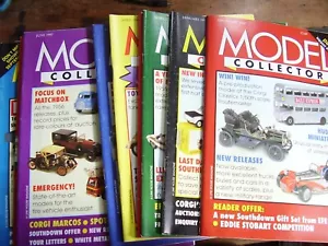 JOB LOT X 10 TOY MODEL COLLECTOR MAGAZINES 1996 1997 HUDSON MINIATURES STOBART - Picture 1 of 11