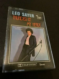 Leo Sayer Thunder In My Heart Cassette Its Over I want you back Festival Records - Picture 1 of 4