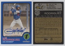 2022 Heritage Minor League Edition Real One Blue Border /99 Luis Rodriguez Auto
