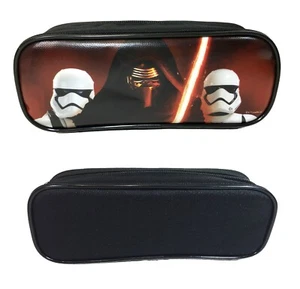 Star Wars Kylos Ren with Stormtrooper Black Color Pencil Case Pencil Pouch - Picture 1 of 6