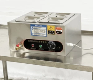 NEW 4 Pan Commercial Chocolate Melting Pot Machine Tempering Tool Warmer Temper - Picture 1 of 9