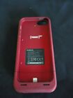 Mophie Juice Box Apple iPhone 5 Red Charging Battery Case