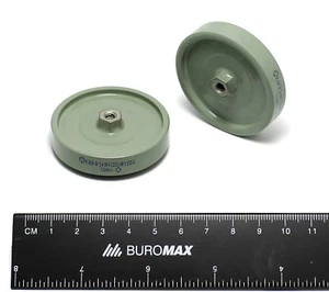 2pcs 4700pF 5kV Doorknob Ceramic High Voltage Capacitor KVI-3 USSR NOS - Picture 1 of 3
