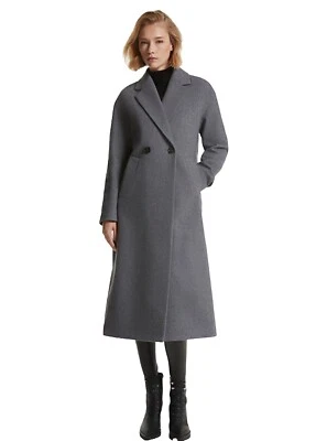 MICHAEL KORS Wool Blend Coat- Grey - Size M - Image 1 of 2