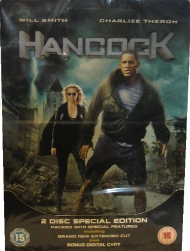 Hancock Steelbook 2 Disc Special Edition DVD Incredible Value and Free Shipping! - Image 1 of 2