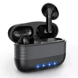 Wireless 5.0 TWS Earbuds Headphone Headset Noise Cancelling Waterproof Sport - Picture 1 of 8
