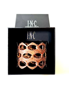 INC International Concepts elegantes funkelndes roségoldfarbenes Klapparmband - Bild 1 von 6