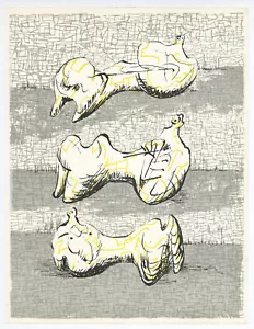 Henry Moore original lithograph 67908080 - Picture 1 of 1