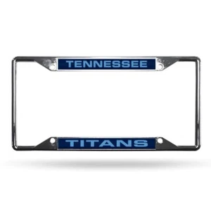 Tennessee Titans NFL All Corner EZ View Metal Laser Cut License Plate Frame - Picture 1 of 5
