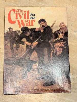 Victory Games The Civil War 1861-1865 Strategy Game 1983  EUC Vintage  - Image 1 of 4