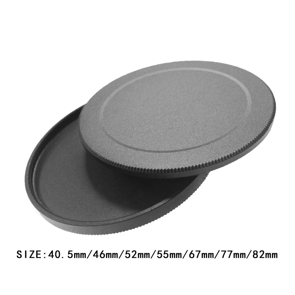 2x Screw in Lens Filter Stack Caps Front Rear Protector Case Protect Kit - Image 1 of 1