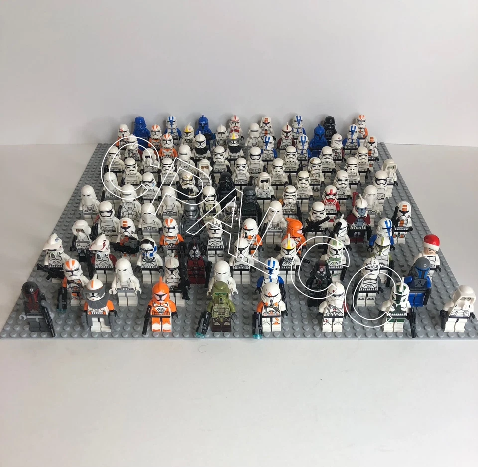 4 Random Lego Star Wars Clone Stormtrooper Minifigure Mystery Grab Bag Blind Bag - Image 1 of 1